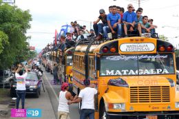 Caravanas de la Victoria para celebrar el 19 de Julio