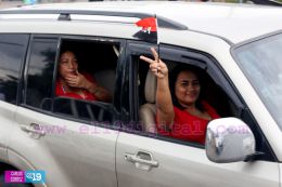 Caravanas de la Victoria para celebrar el 19 de Julio