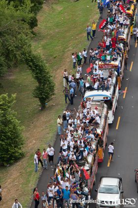 Caravanas de la Victoria para celebrar el 19 de Julio