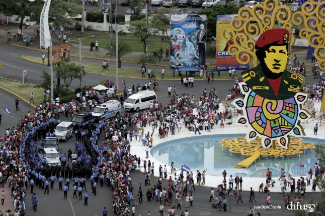 Fotos Aéreas del 37 Aniversario de la Revolución Popular Sandinista