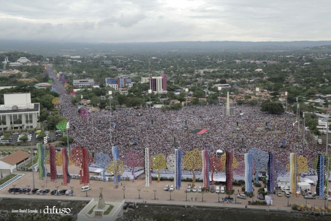 Fotos Aéreas del 37 Aniversario de la Revolución Popular Sandinista