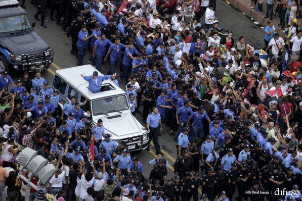 Fotos Aéreas del 37 Aniversario de la Revolución Popular Sandinista