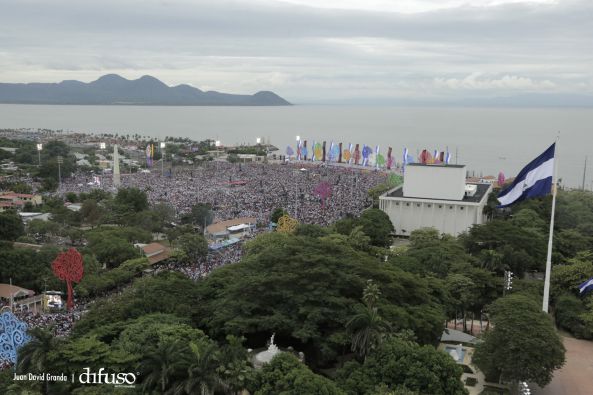 Fotos Aéreas del 37 Aniversario de la Revolución Popular Sandinista