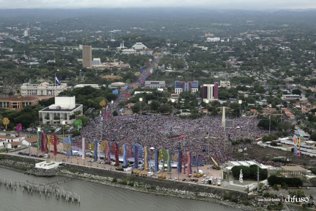 Fotos Aéreas del 37 Aniversario de la Revolución Popular Sandinista