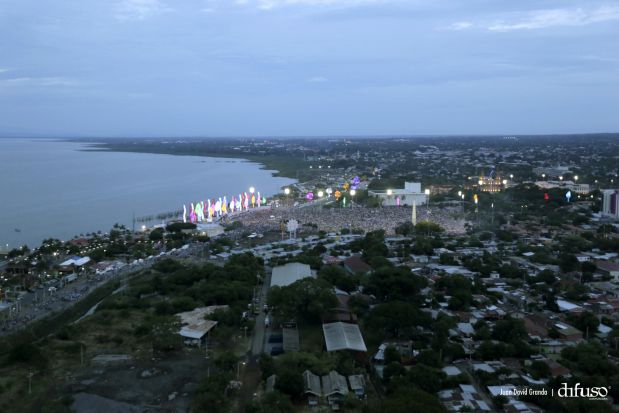 Fotos Aéreas del 37 Aniversario de la Revolución Popular Sandinista