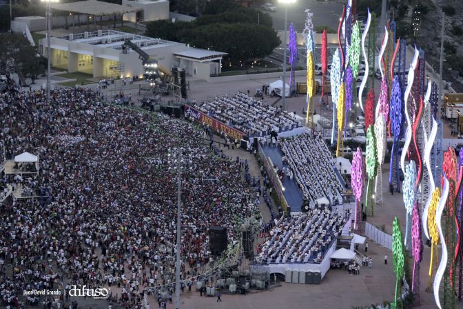Fotos Aéreas del 37 Aniversario de la Revolución Popular Sandinista