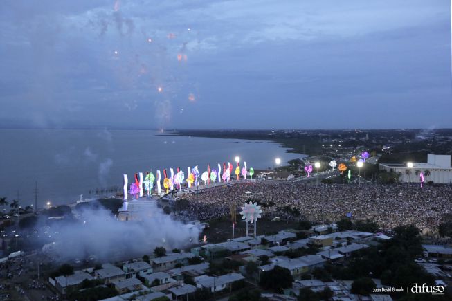 Fotos Aéreas del 37 Aniversario de la Revolución Popular Sandinista