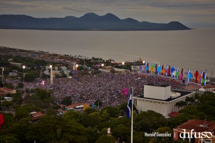 Fotos Aéreas del 37 Aniversario de la Revolución Popular Sandinista