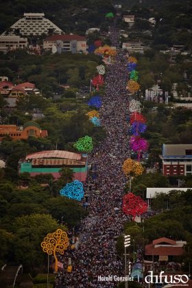 Fotos Aéreas del 37 Aniversario de la Revolución Popular Sandinista