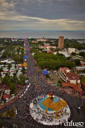 Fotos Aéreas del 37 Aniversario de la Revolución Popular Sandinista