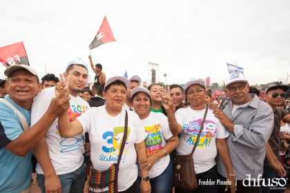 Nicaragua celebra el 37 Aniversario de la Revolución
