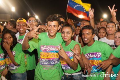 Nicaragua celebra el 37 Aniversario de la Revolución