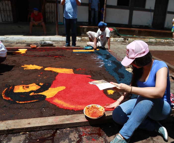 Alfombras Pasionarias en León