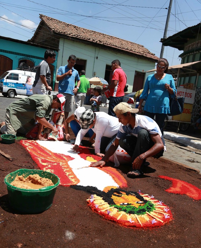 Alfombras Pasionarias en León
