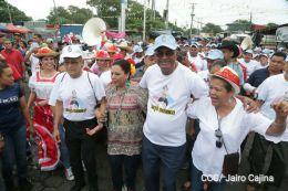 Managuas celebran la popular Roza del Camino