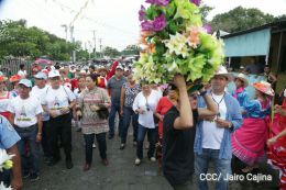 Managuas celebran la popular Roza del Camino