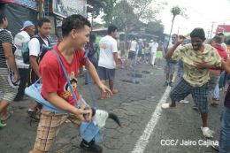 Managuas celebran la popular Roza del Camino