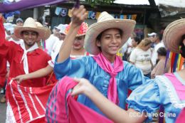 Managuas celebran la popular Roza del Camino