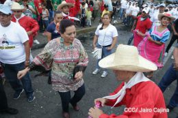 Managuas celebran la popular Roza del Camino