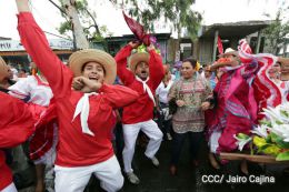 Managuas celebran la popular Roza del Camino