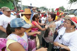 Managuas celebran la popular Roza del Camino