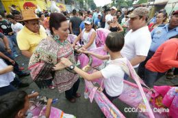 Managuas celebran la popular Roza del Camino