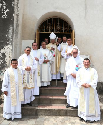 Cardenal Brenes oficia Misa en honor a Santa Ana