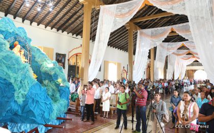 Cardenal Brenes oficia Misa en honor a Santa Ana