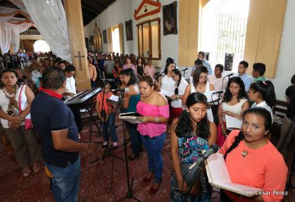 Cardenal Brenes oficia Misa en honor a Santa Ana