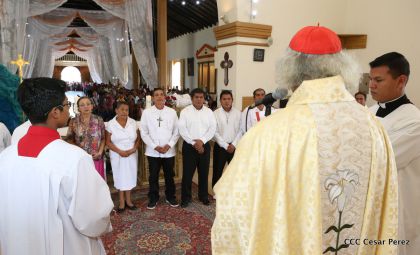 Cardenal Brenes oficia Misa en honor a Santa Ana