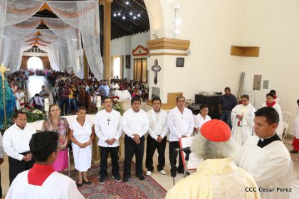 Cardenal Brenes oficia Misa en honor a Santa Ana