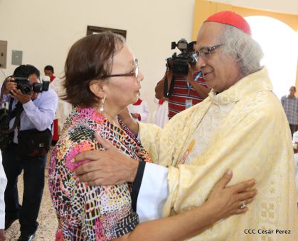 Cardenal Brenes oficia Misa en honor a Santa Ana