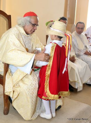Cardenal Brenes oficia Misa en honor a Santa Ana