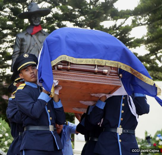 Homenaje póstumo al Comisionado General Buenaventura Miranda Fitoria