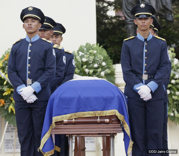 Homenaje póstumo al Comisionado General Buenaventura Miranda Fitoria