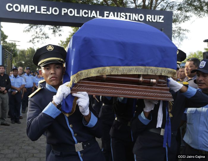 Homenaje póstumo al Comisionado General Buenaventura Miranda Fitoria