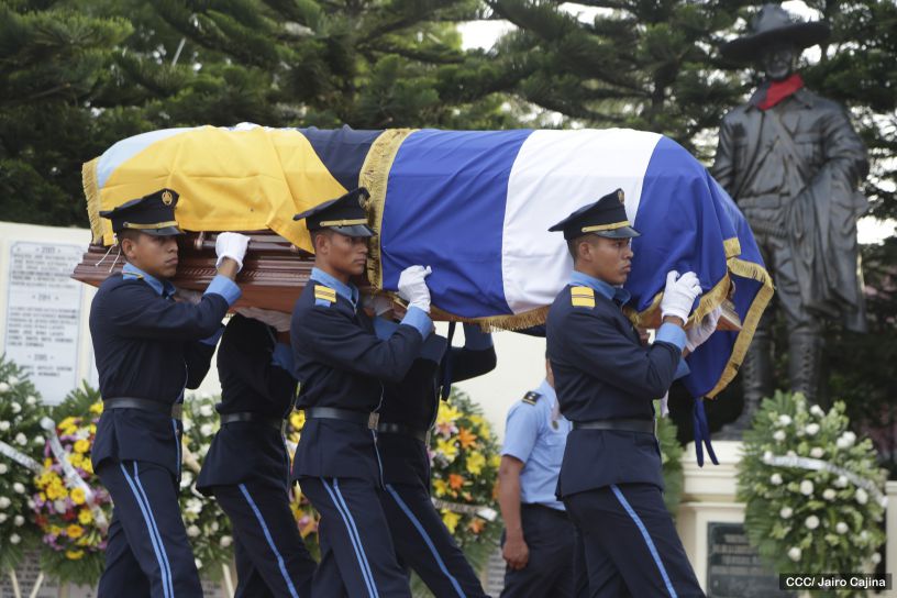 Homenaje póstumo al Comisionado General Buenaventura Miranda Fitoria