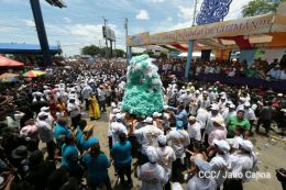 Managuas celebran Bajada de Santo Domingo de Guzmán