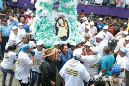 Managuas celebran Bajada de Santo Domingo de Guzmán