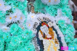 Miles acompañan a Santo Domingo en su recorrido por Managua