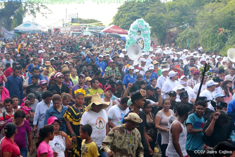 Bajada de Santo Domingo de Guzmán a Managua (1 de agosto 2016)