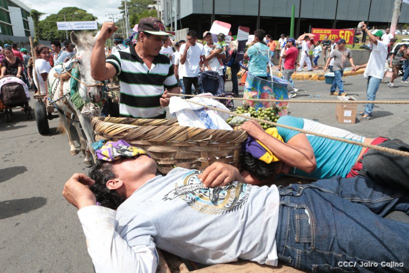 Bajada de Santo Domingo de Guzmán a Managua (1 de agosto 2016)