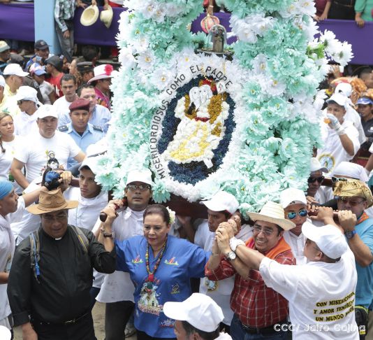 Bajada de Santo Domingo de Guzmán a Managua (1 de agosto 2016)