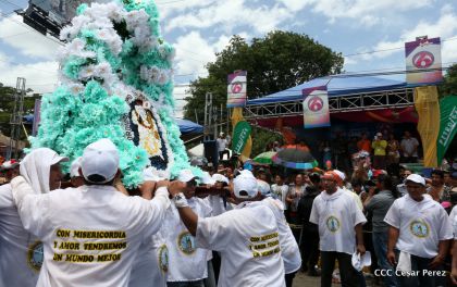 Bajada de Santo Domingo de Guzmán a Managua (1 de agosto 2016)
