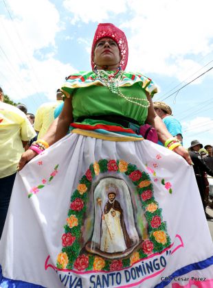 Bajada de Santo Domingo de Guzmán a Managua (1 de agosto 2016)