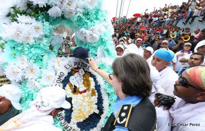 Bajada de Santo Domingo de Guzmán a Managua (1 de agosto 2016)