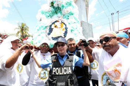 Bajada de Santo Domingo de Guzmán a Managua (1 de agosto 2016)