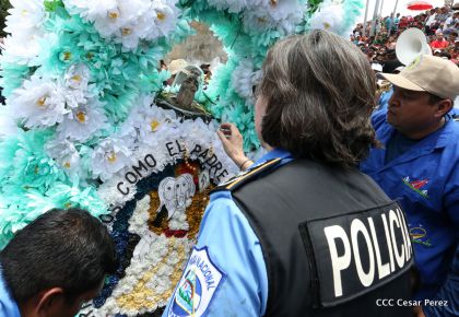 Bajada de Santo Domingo de Guzmán a Managua (1 de agosto 2016)
