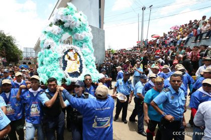 Bajada de Santo Domingo de Guzmán a Managua (1 de agosto 2016)