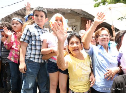 Bajada de Santo Domingo de Guzmán a Managua (1 de agosto 2016)